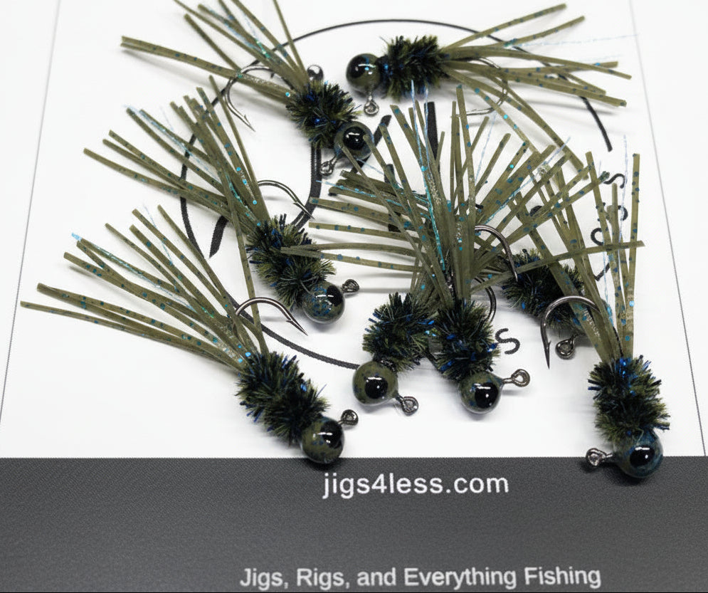 Rubber Skirt Jigs 1/32oz