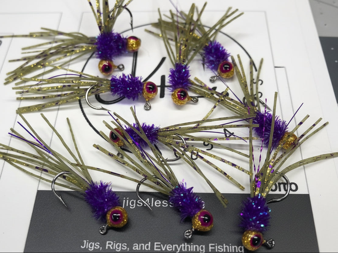 Rubber Skirt Jigs 1/32oz