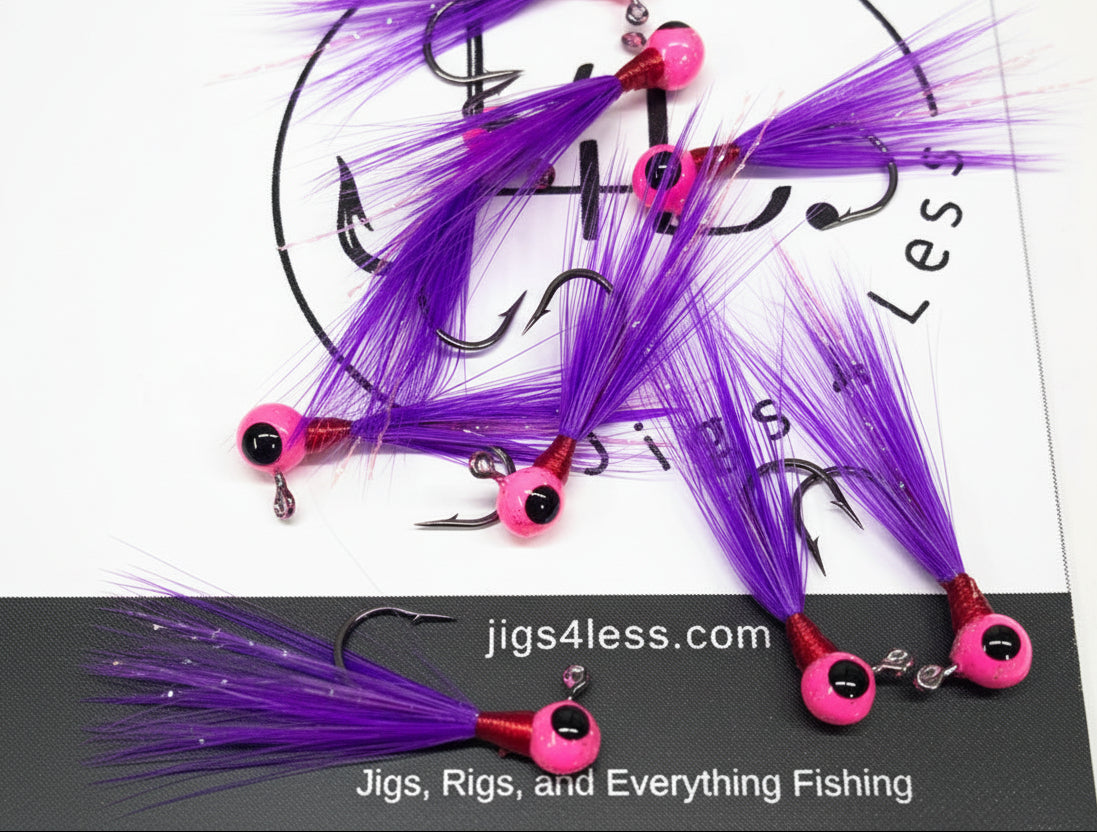 Hackle Jigs 1/32 & 1/16oz