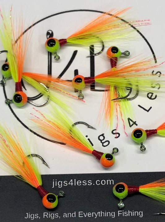Hackle Jigs 1/32 & 1/16oz