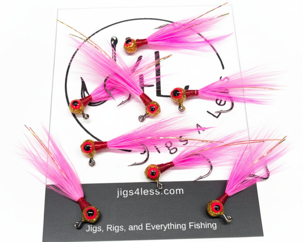 Hackle Jigs 1/32 & 1/16oz