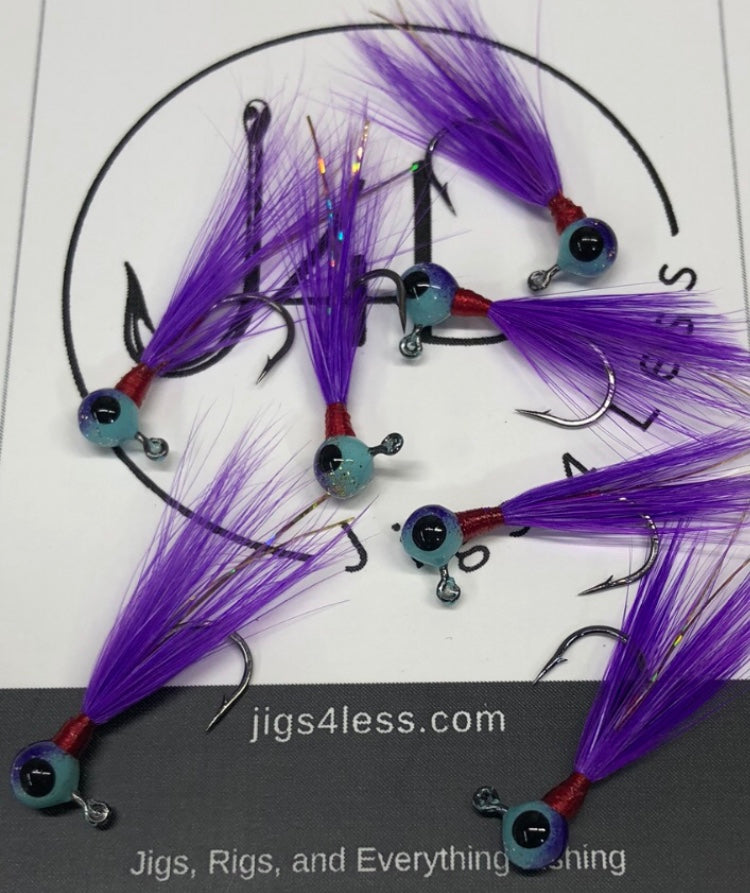 Hackle Jigs 1/32 & 1/16oz
