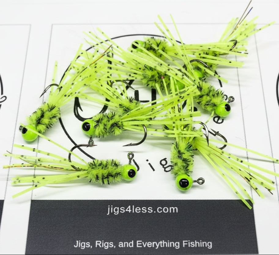 Rubber Skirt Jigs 1/32oz