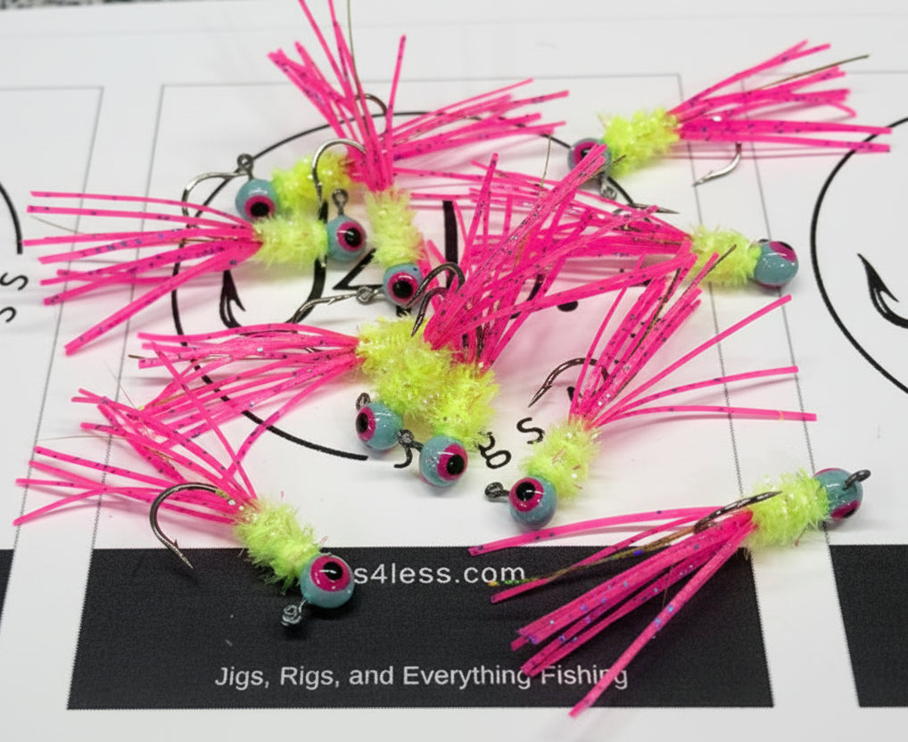 Rubber Skirt Jigs 1/32oz