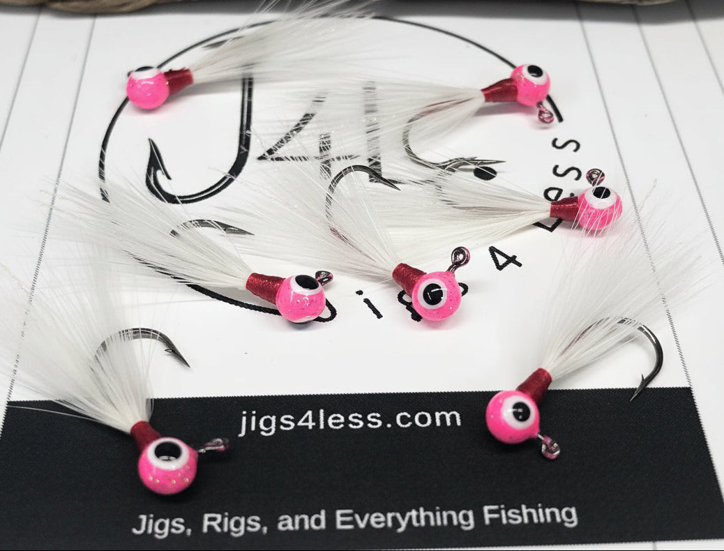 Hackle Jigs 1/32 & 1/16oz