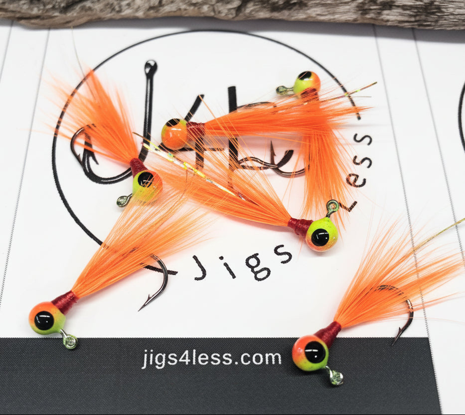 Hackle Jigs 1/32 & 1/16oz