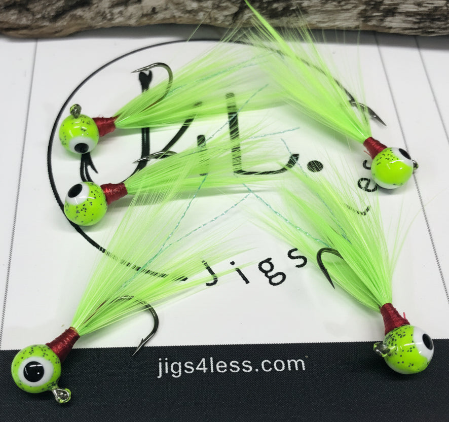 Hackle Jigs 1/32 & 1/16oz