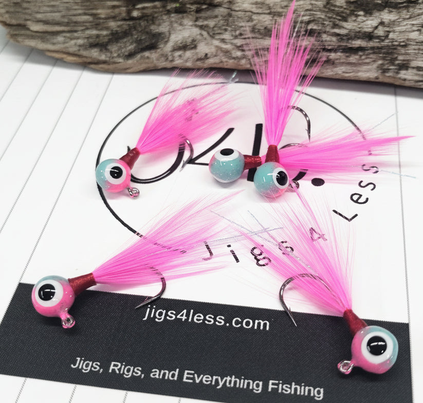 Hackle Jigs 1/32 & 1/16oz