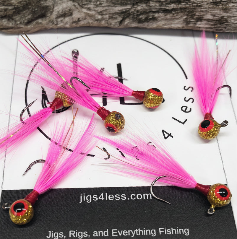 Hackle Jigs 1/32 & 1/16oz